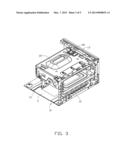 ELECTRONIC DEVICE ENCLOSURE WITH BRACKET FOR DATA STORAGE DEVICE diagram and image