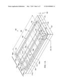 HEAT SINK WITH A STACK OF METAL LAYERS HAVING CHANNELS THEREIN diagram and image