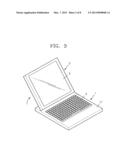 ELECTRONIC DEVICE HAVING SLIDE-TILT OPERATION diagram and image