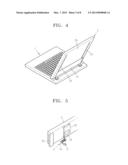 ELECTRONIC DEVICE HAVING SLIDE-TILT OPERATION diagram and image