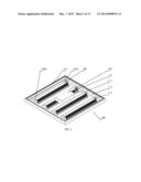 LED Troffer diagram and image