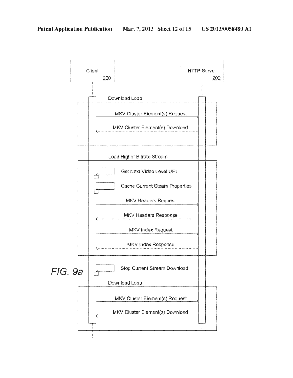 SYSTEMS AND METHODS FOR SAVING ENCODED MEDIA STREAMED USING ADAPTIVE     BITRATE STREAMING - diagram, schematic, and image 13