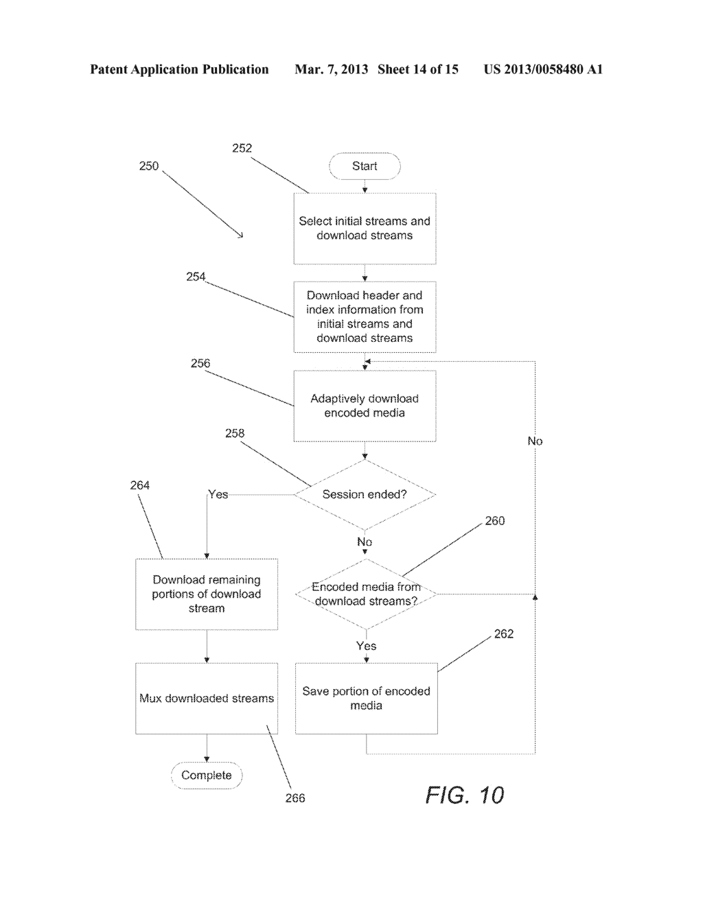 SYSTEMS AND METHODS FOR SAVING ENCODED MEDIA STREAMED USING ADAPTIVE     BITRATE STREAMING - diagram, schematic, and image 15