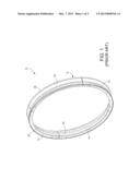 STEPPED, CONICAL HONEYCOMB SEAL CARRIER diagram and image