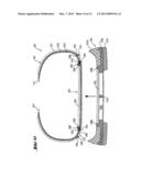 Shoe-Reinforcement Material and Barrier Unit, Composite Shoe Sole, and     Footwear Constituted Thereof diagram and image