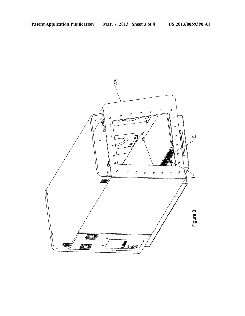 SYSTEM AND METHOD FOR MONITORING THE ATMOSPHERE OF AN ANAEROBIC     WORKSTATION - diagram, schematic, and image 04