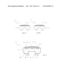 Sanding Pad Lining Carrier With Recesses diagram and image