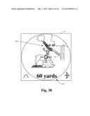 Display, Device, Method, and Computer Program for Indicating a Clear Shot diagram and image