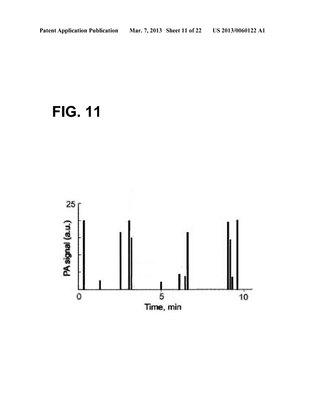 DEVICE AND METHOD FOR IN VIVO FLOW CYTOMETRY USING THE DETECTION OF     PHOTOACOUSTIC WAVES - diagram, schematic, and image 12