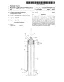 Syringe with prevention of backflow of blood diagram and image