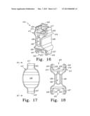 FLEXIBLE AND STATIC INTERSPINOUS/INTER-LAMINAR SPINAL SPACERS diagram and image