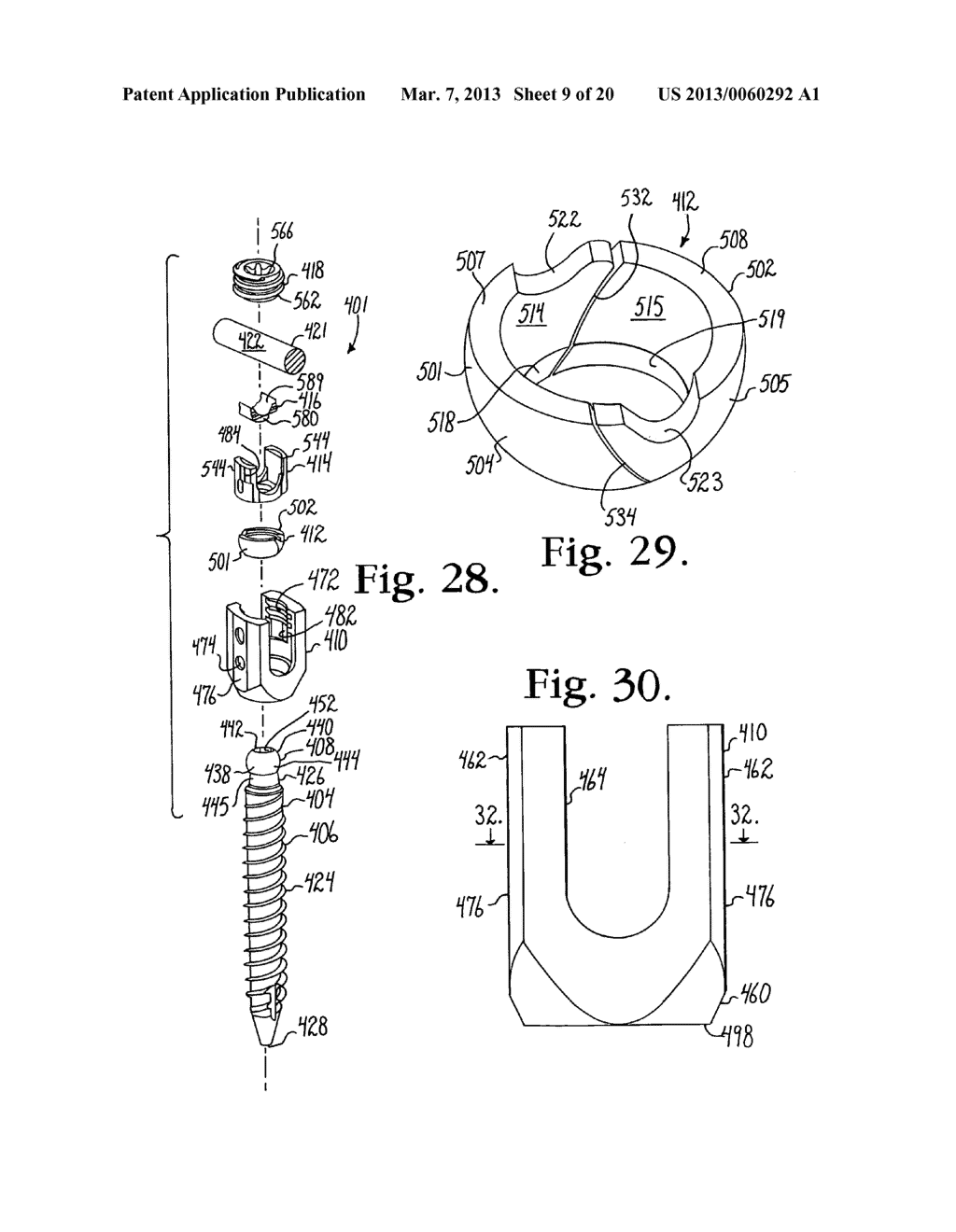 Bone anchors with longitudinal connecting member engaging inserts and     closures for fixation and optional angulation - diagram, schematic, and image 10