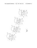 GLENOIDAL COMPONENT, SET OF SUCH COMPONENTS AND SHOULDER PROSTHESIS     INCORPORATING SUCH A GLENOIDAL COMPONENT diagram and image