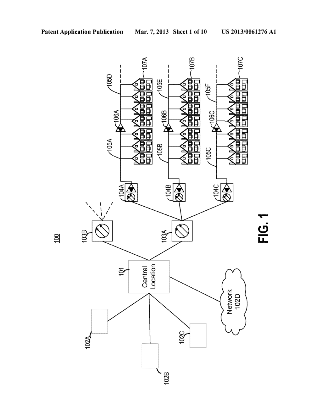 Transmitting Signals Using Directional Diversity Over a Network - diagram, schematic, and image 02