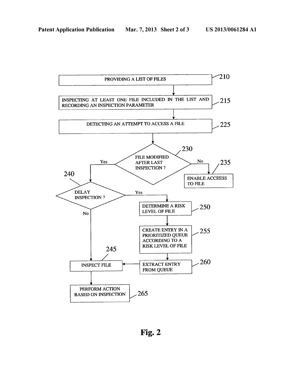 SYSTEM AND METHOD FOR EFFICIENT INSPECTION OF CONTENT - diagram, schematic, and image 03