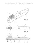 Toothbrush with an imaging device being camera diagram and image