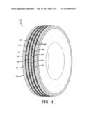 COMMERCIAL TRUCK STEER TIRE TREAD diagram and image