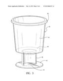 COMBINATION WASTE RECEPTACLE AND TOILET TISSUE ROLL STORAGE DEVICE diagram and image