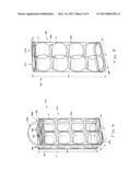 MULTIPLE SEALED BEVERAGE VESSELS IN A CASE diagram and image