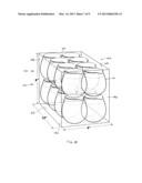 MULTIPLE SEALED BEVERAGE VESSELS IN A CASE diagram and image