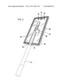 DISPLAY PACKAGE FOR STEERING WHEEL LOCK diagram and image