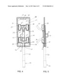 DISPLAY PACKAGE FOR STEERING WHEEL LOCK diagram and image