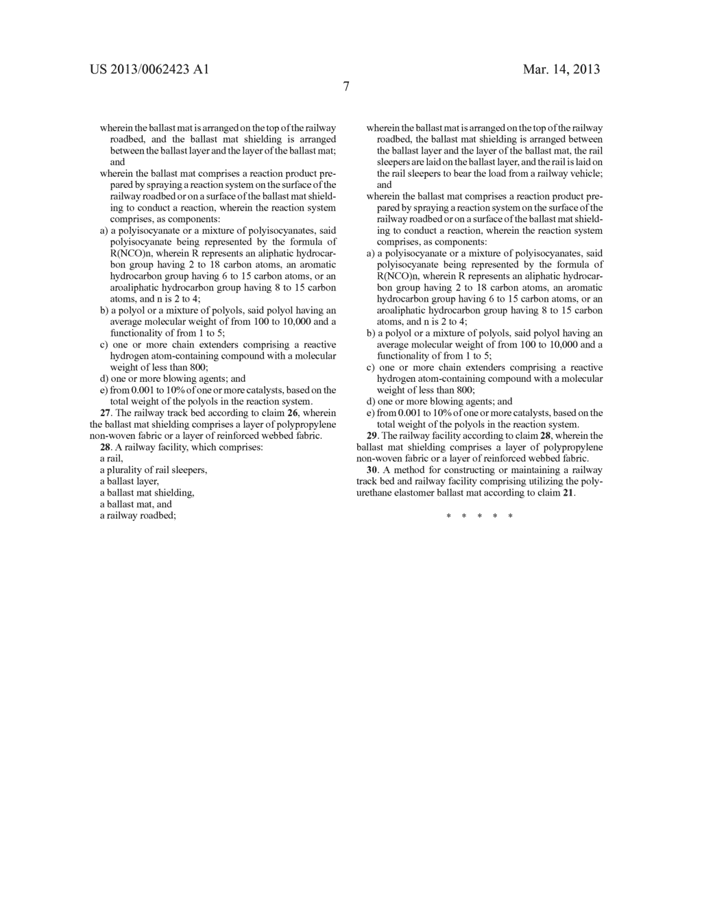 POLYURETHANE ELASTOMER BALLAST MAT AND PREPARATION THEREOF - diagram, schematic, and image 09