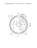 BONE MILL INCLUDING A BASE AND A MILL HEAD SEPARATE FROM THE BASE, THE     BASE INCLUDING A BIASING MEMBER THAT URGES THE MILL HEAD AWAY FROM THE     BASE diagram and image