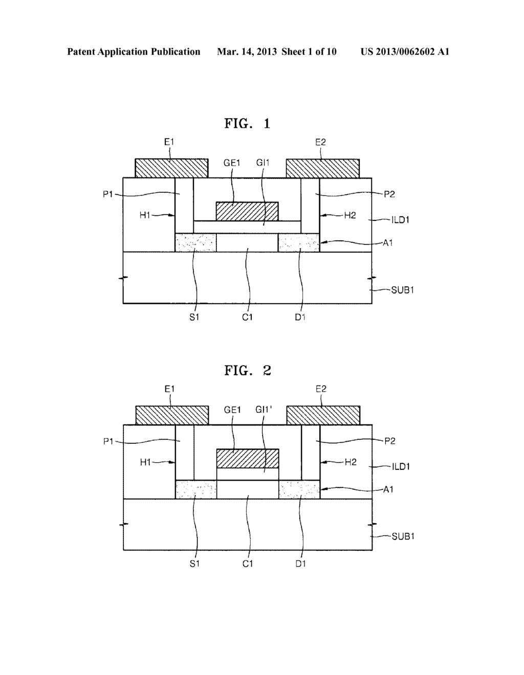 Oxide Semiconductor Transistors And Methods Of Manufacturing The Same - diagram, schematic, and image 02