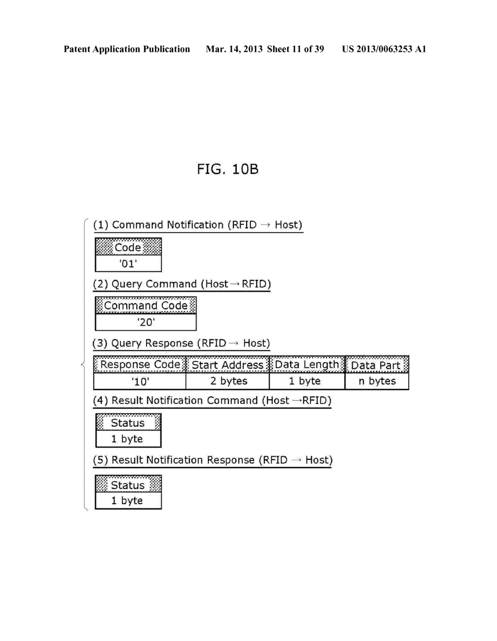 RFID DEVICE, HOST, RFID-EMBEDDED  APPARATUS, AND METHOD OF CONTROLLING     RFID DEVICE - diagram, schematic, and image 12