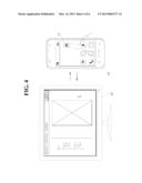 METHOD OF BLOCKING TRANSMISSION OF SCREEN INFORMATION OF MOBILE     COMMUNICATION TERMINAL WHILE PERFORMING REMOTE CONTROL USING ICON diagram and image