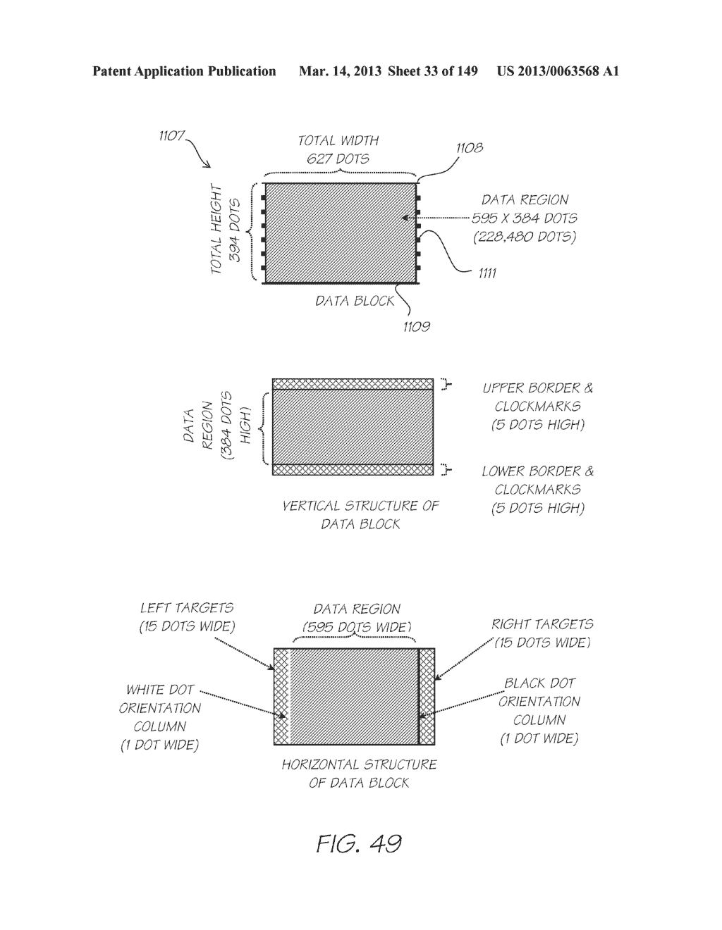 CAMERA SYSTEM COMPRISING COLOR DISPLAY AND PROCESSOR FOR DECODING DATA     BLOCKS IN PRINTED CODING PATTERN - diagram, schematic, and image 34