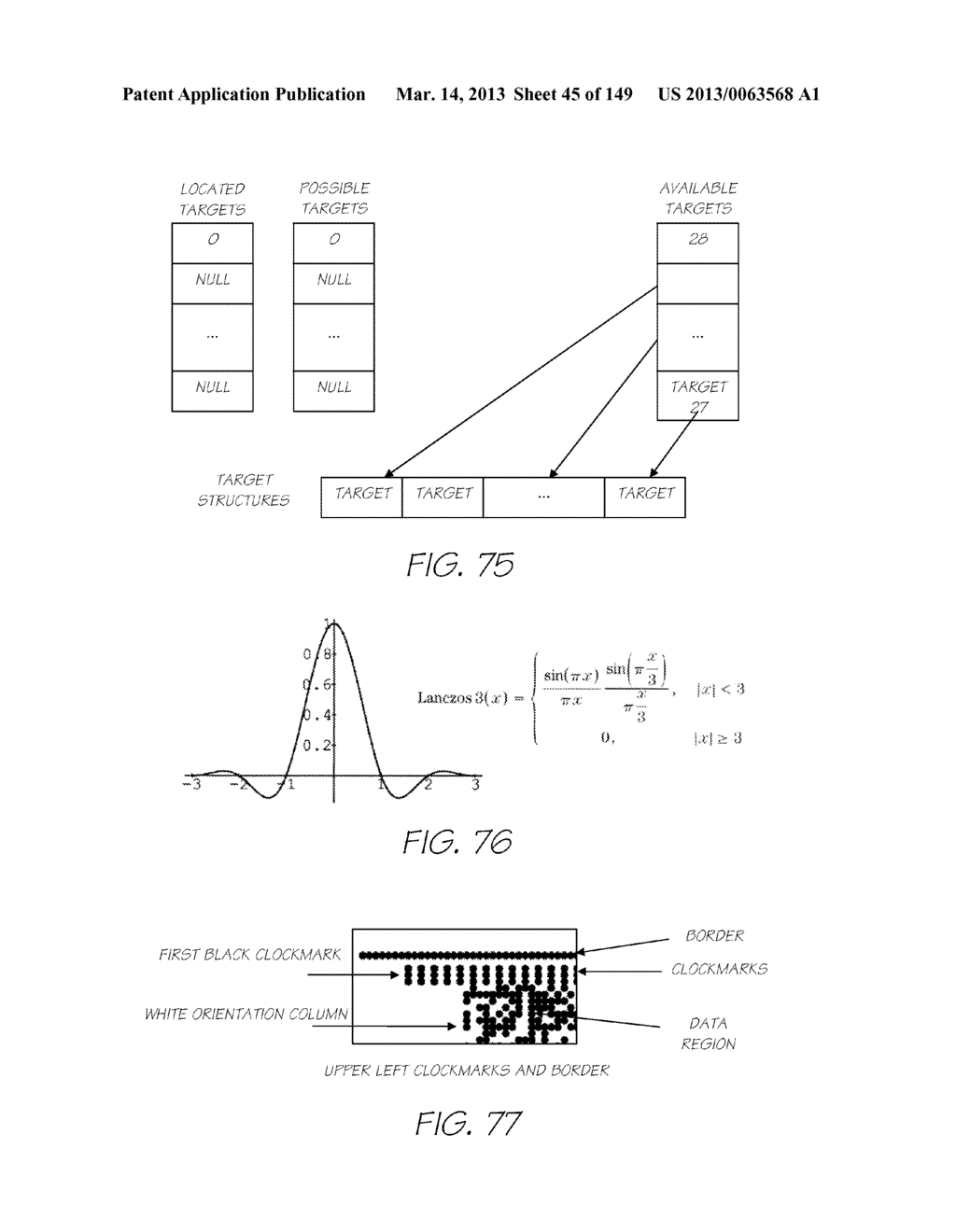 CAMERA SYSTEM COMPRISING COLOR DISPLAY AND PROCESSOR FOR DECODING DATA     BLOCKS IN PRINTED CODING PATTERN - diagram, schematic, and image 46