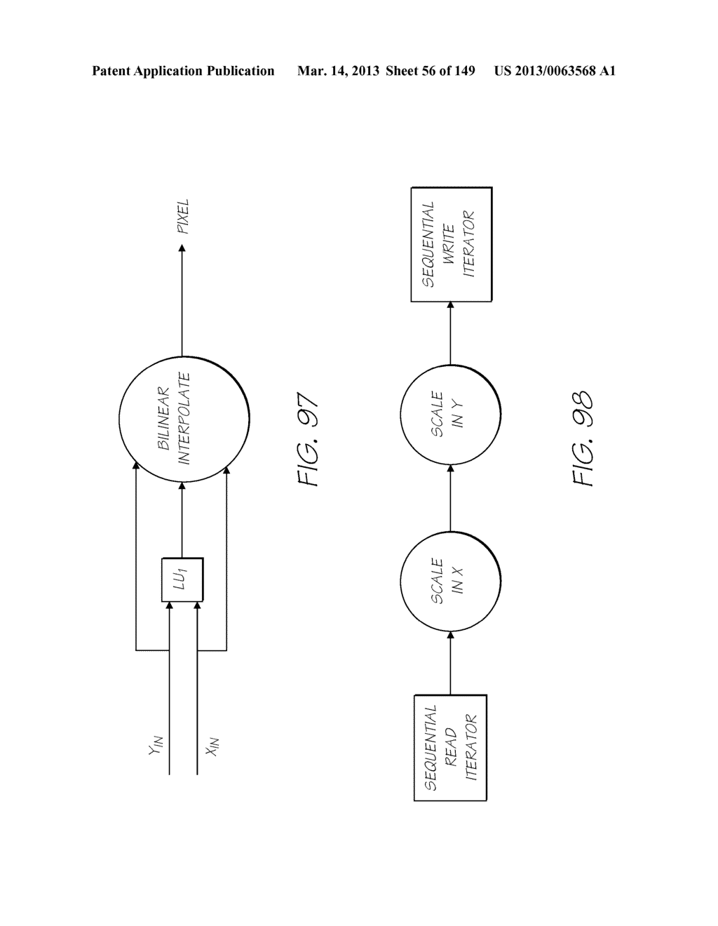 CAMERA SYSTEM COMPRISING COLOR DISPLAY AND PROCESSOR FOR DECODING DATA     BLOCKS IN PRINTED CODING PATTERN - diagram, schematic, and image 57