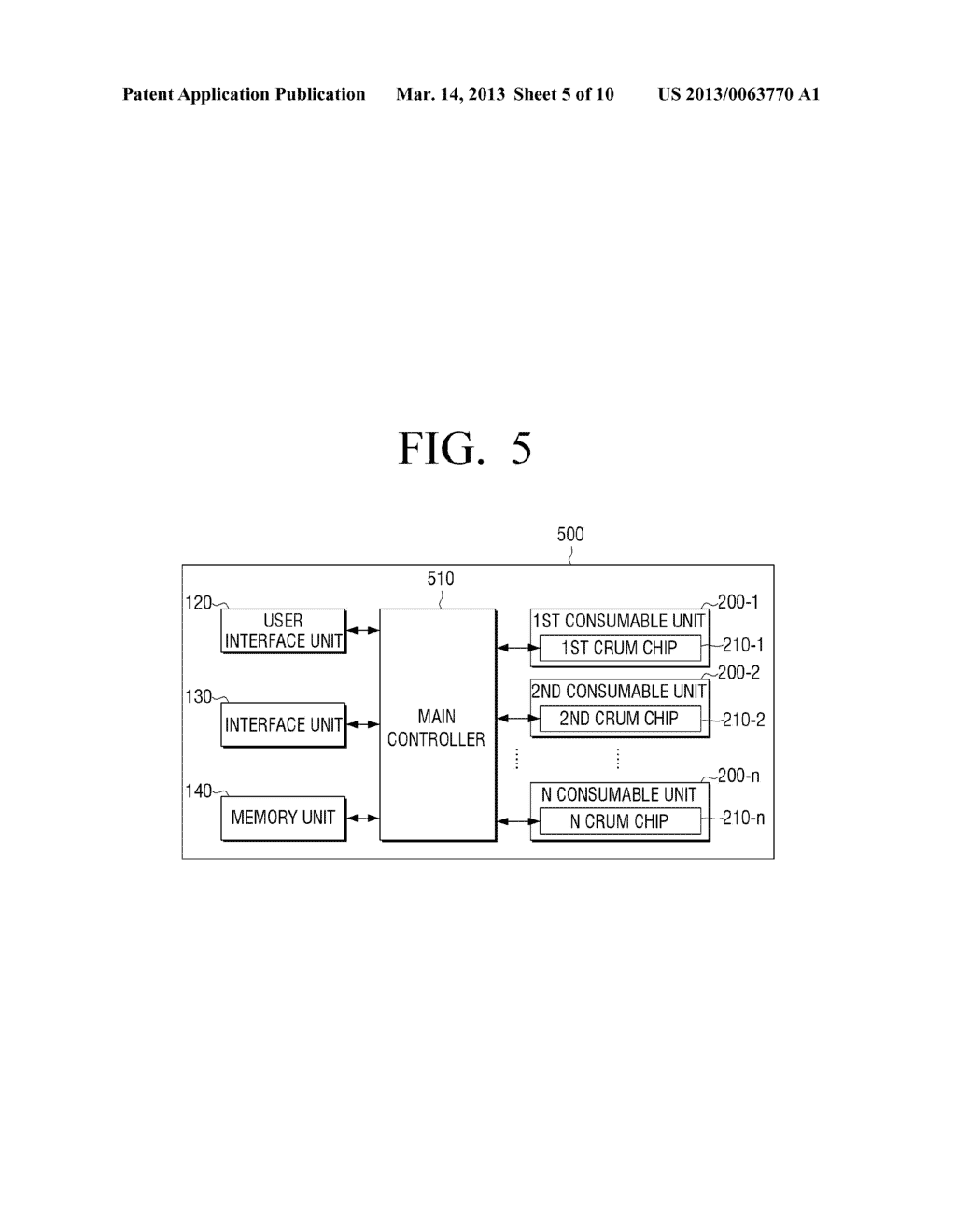 CRUM CHIP AND IMAGE FORMING DEVICE FOR COMMUNICATING MUTUALLY, AND METHOD     THEREOF - diagram, schematic, and image 06