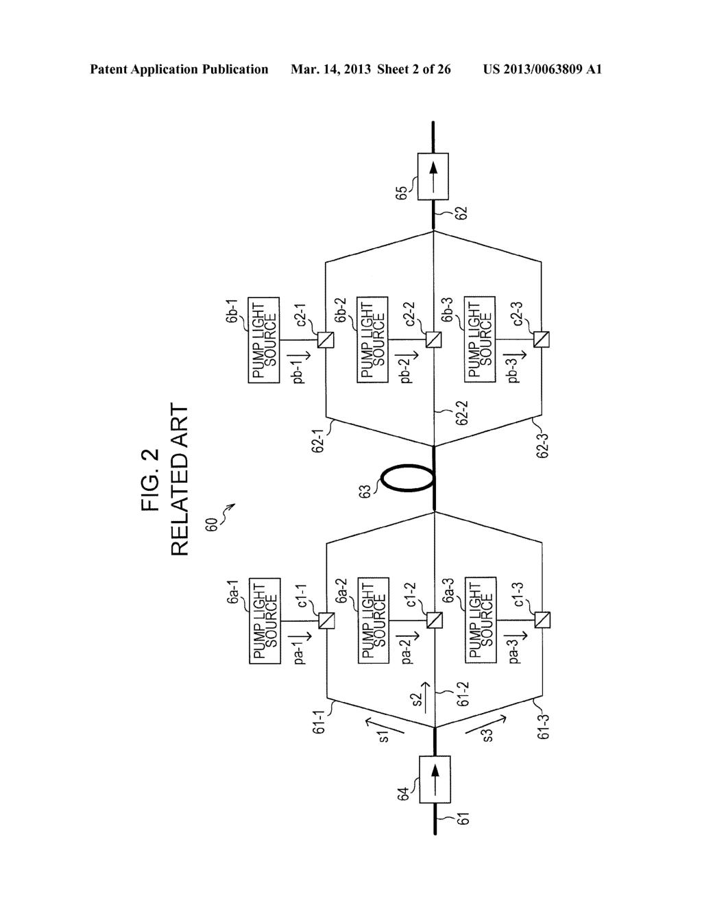 OPTICAL AMPLIFIER AND MULTICORE FIBER - diagram, schematic, and image 03