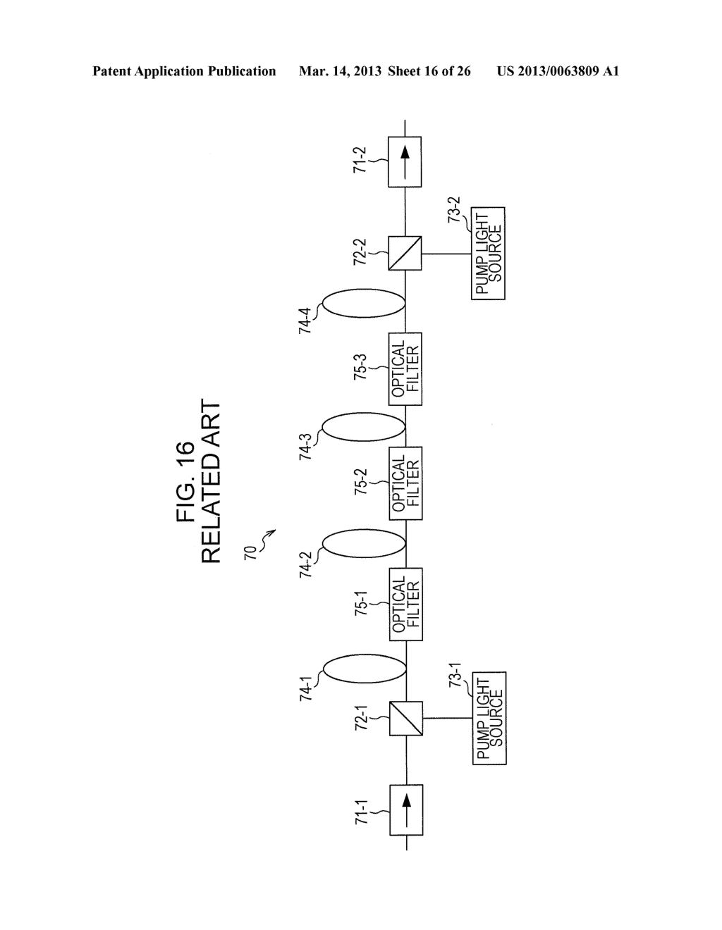 OPTICAL AMPLIFIER AND MULTICORE FIBER - diagram, schematic, and image 17