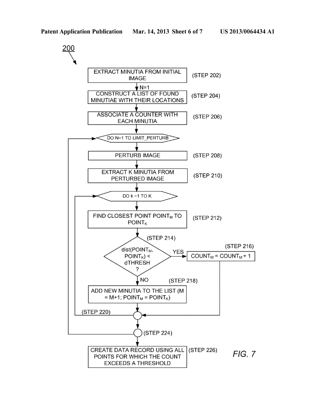 BIOMETRIC FEATURE EXTRACTION USING MULTIPLE IMAGE INSTANTIATIONS - diagram, schematic, and image 07