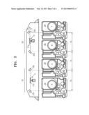 IMAGE FORMING APPARATUS HAVING VARIABLE DEVELOPER INTERVALS diagram and image