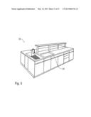 APPLIANCE FOR AT LEAST PARTIALLY STERILIZING A CONTAMINATED SURFACE diagram and image