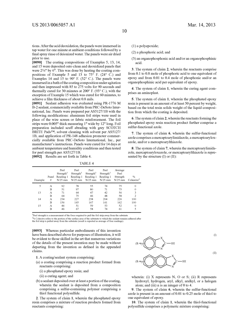 COATING/SEALANT SYSTEMS, AQUEOUS RESINOUS DISPERSIONS, AND METHODS OF     ELECTROCOATING - diagram, schematic, and image 11