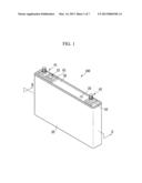 RECHARGEABLE BATTERY AND MODULE THEREOF diagram and image