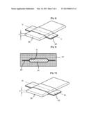 LITHIUM SECONDARY BATTERY FOR IMPROVING BONDABILITY OF TAB TO POLYMER FILM diagram and image