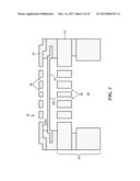 METHOD FOR ETCHING MATERIAL LONGITUDINALLY SPACED FROM ETCH MASK diagram and image