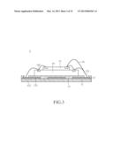 METHOD FOR MANUFACTURING A CHIP PACKAGING STRUCTURE diagram and image