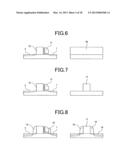 NON-VOLATILE SEMICONDUCTOR DEVICE AND METHOD OF FABRICATING EMBEDDED     NON-VOLATILE SEMICONDUCTOR MEMORY DEVICE WITH SIDEWALL GATE diagram and image