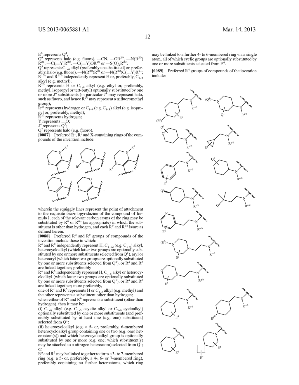 Tricyclic Compounds for Use as Kinase Inhibitors - diagram, schematic, and image 13