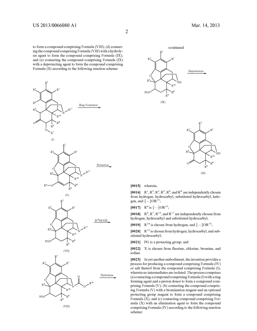 Production of Alkaloids without the Isolation of Intermediates - diagram, schematic, and image 03