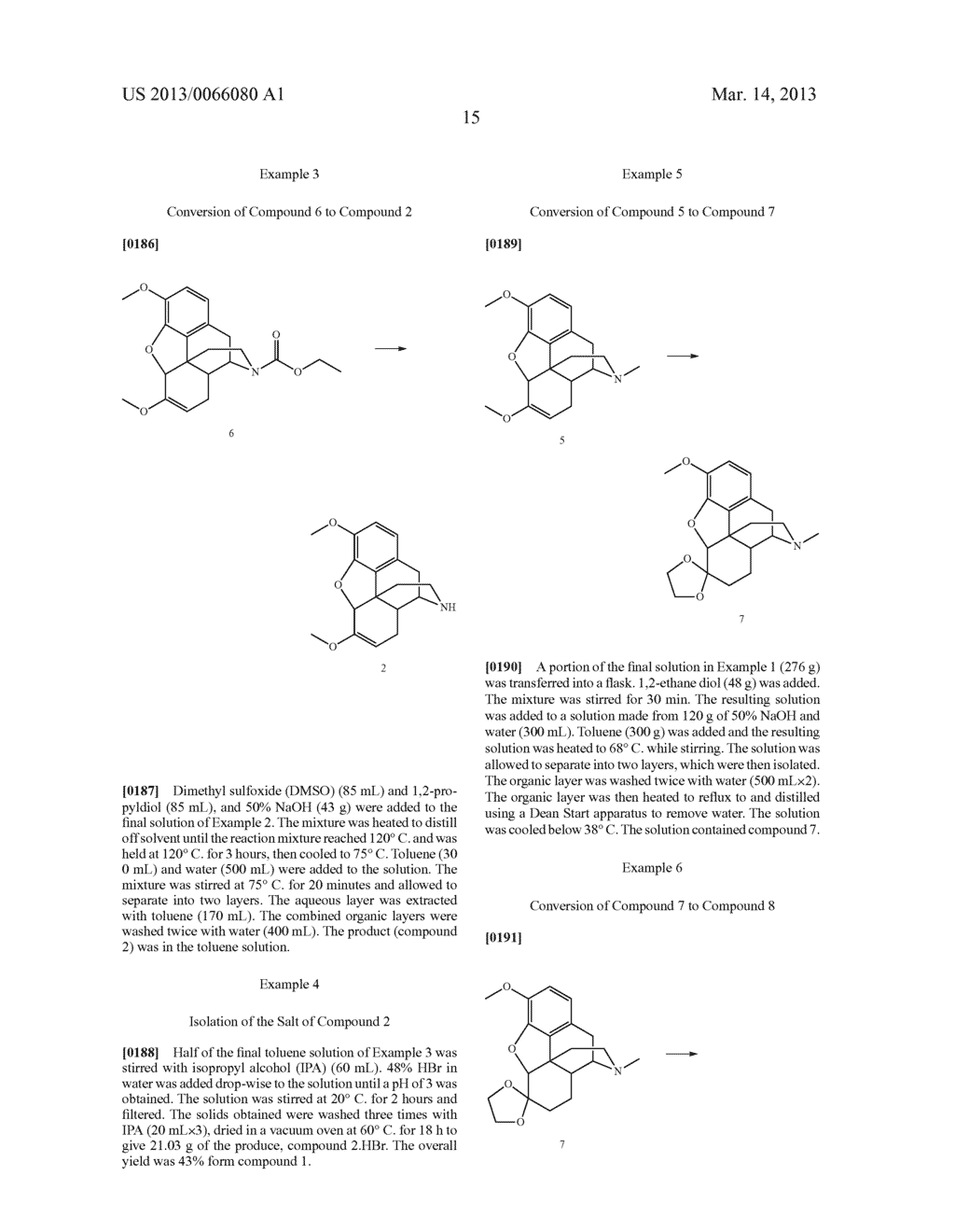 Production of Alkaloids without the Isolation of Intermediates - diagram, schematic, and image 16