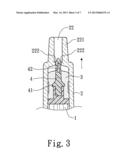 DISPOSABLE SAFETY SELF-DESTROYED SYRINGE diagram and image